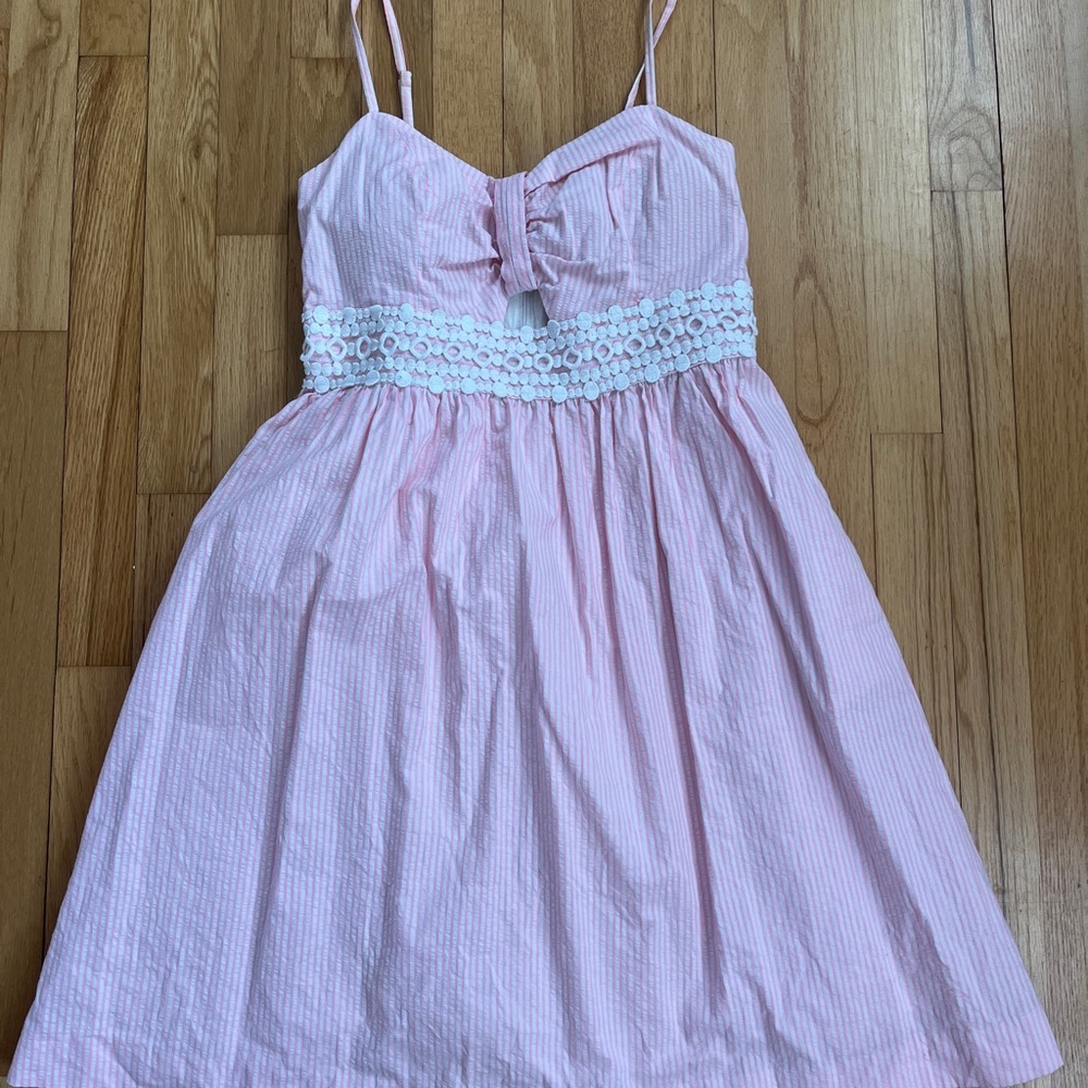 Lilly Pulitzer seer sucker dress